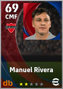 Manuel Rivera — CMF, OVR 69, MAX 69