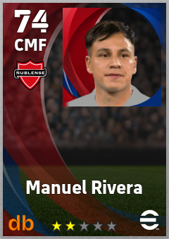 Manuel Rivera — CMF, OVR 74, MAX 74