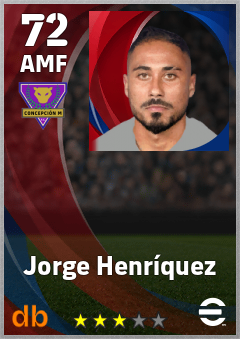 Jorge Henríquez eFootball player card
