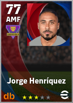 Jorge Henríquez — AMF, OVR 77, MAX 77