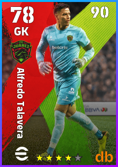 Alfredo Talavera — GK, OVR 78, MAX 90
