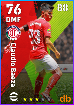 Claudio Baeza eFootball player card