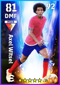 Axel Witsel — DMF, OVR 81, MAX 92