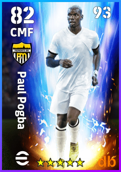 Paul Pogba — CMF, OVR 82, MAX 93