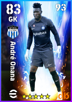 André Onana — GK, OVR 83, MAX 93