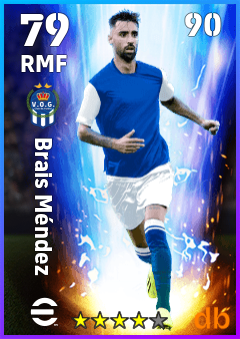 Brais Méndez — RMF, OVR 79, MAX 90