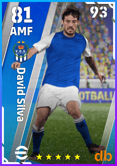 David Silva eFootball player card