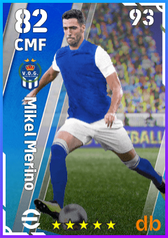 Mikel Merino — CMF, OVR 82, MAX 93