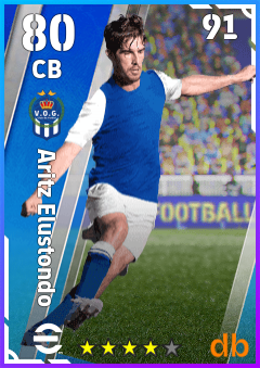 Aritz Elustondo — CB, OVR 80, MAX 91