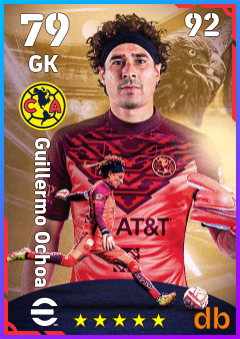 Guillermo Ochoa — GK, OVR 79, MAX 92