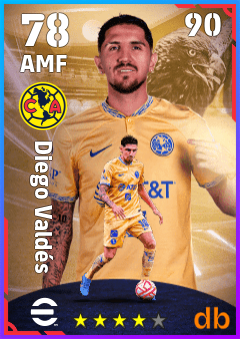 Diego Valdés eFootball player card