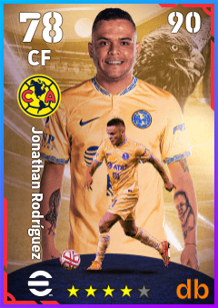 Jonathan Rodríguez eFootball player card