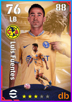 Luis Fuentes — LB, OVR 76, MAX 88