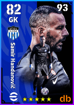 Samir Handanovič — GK, OVR 82, MAX 93
