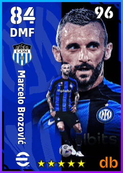 Marcelo Brozović — DMF, OVR 84, MAX 96