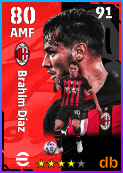 Brahim Díaz eFootball player card