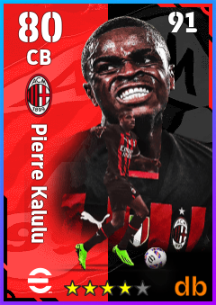 Pierre Kalulu — CB, OVR 80, MAX 91