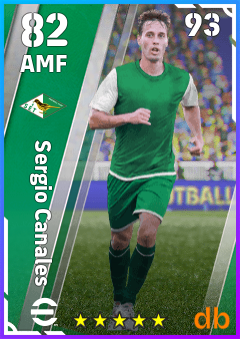 Sergio Canales eFootball player card