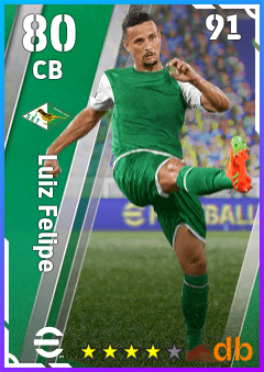 Luiz Felipe — CB, OVR 80, MAX 91
