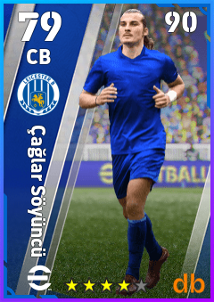 Çağlar Söyüncü — CB, OVR 79, MAX 90