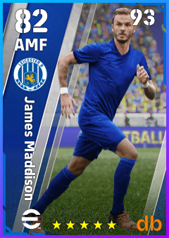 James Maddison eFootball player card