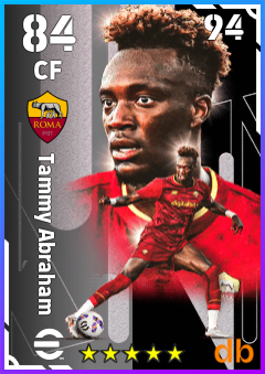 Tammy Abraham — CF, OVR 84, MAX 94