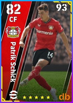 Patrik Schick eFootball player card