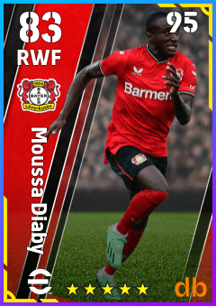 Moussa Diaby eFootball player card