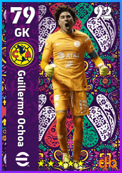 Guillermo Ochoa — GK, OVR 79, MAX 92