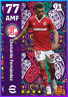 Leonardo Fernández — AMF, OVR 77, MAX 91