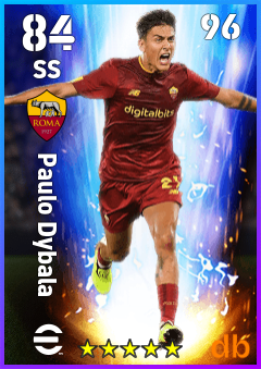 Paulo Dybala — SS, OVR 84, MAX 96