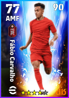 Fábio Carvalho — AMF, OVR 77, MAX 90