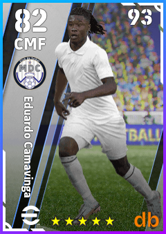 Eduardo Camavinga — CMF, OVR 82, MAX 93