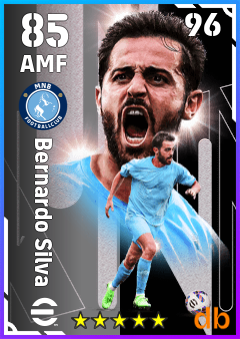 Bernardo Silva — AMF, OVR 85, MAX 96