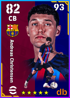 Andreas Christensen — CB, OVR 82, MAX 93
