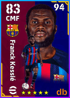 Franck Kessié — CMF, OVR 83, MAX 94