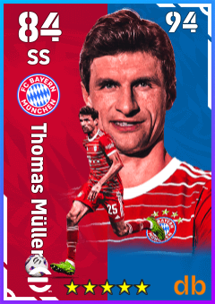 Thomas Müller — SS, OVR 84, MAX 94