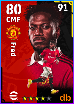 Fred — CMF, OVR 80, MAX 91