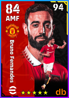 Bruno Fernandes eFootball player card