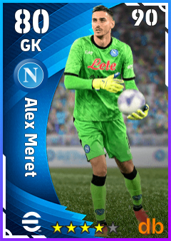 Alex Meret — GK, OVR 80, MAX 90