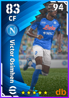 Victor Osimhen eFootball player card