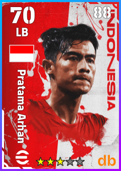 Pratama Arhan eFootball player card