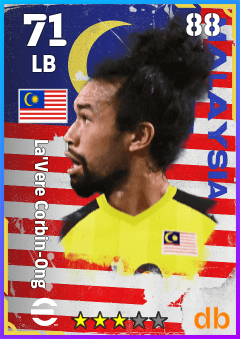 La'Vere Corbin-Ong — LB, OVR 71, MAX 88
