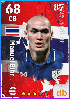 Manuel Bihr — CB, OVR 68, MAX 87