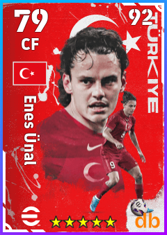 Enes Ünal — CF, OVR 79, MAX 92