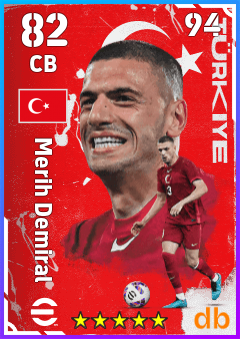 Merih Demiral — CB, OVR 82, MAX 94