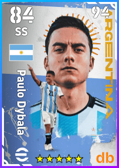 Paulo Dybala — SS, OVR 84, MAX 94