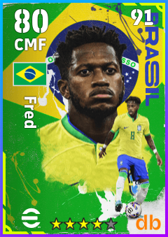 Fred eFootball player card