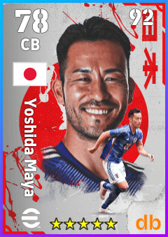 Yoshida Maya eFootball player card