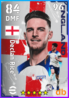Declan Rice eFootball player card